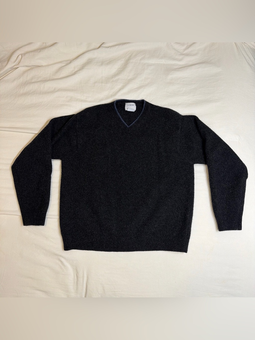 J.Crew 100% Lambswool V-Neck Sweater